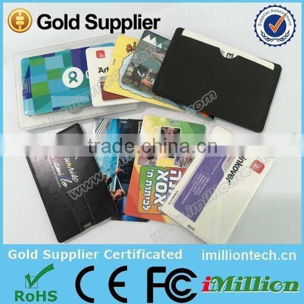 Hot sale 2gb,4gb,8gb,16gb,32gb colorful USB business card USB flash drive for computer