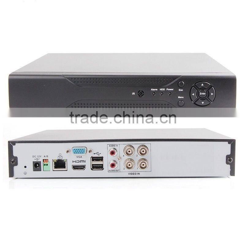 Analog/IP/HDCVI Camera 1080p HD CVI DVR 4channel HD CVI