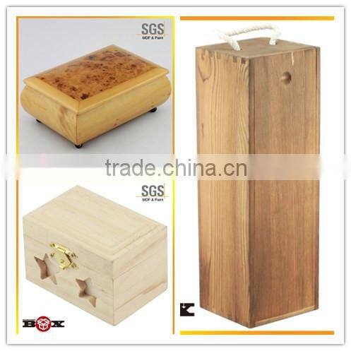 Lacquered Mirrored And Locked Jewelry Storage Wooden Box With Lid