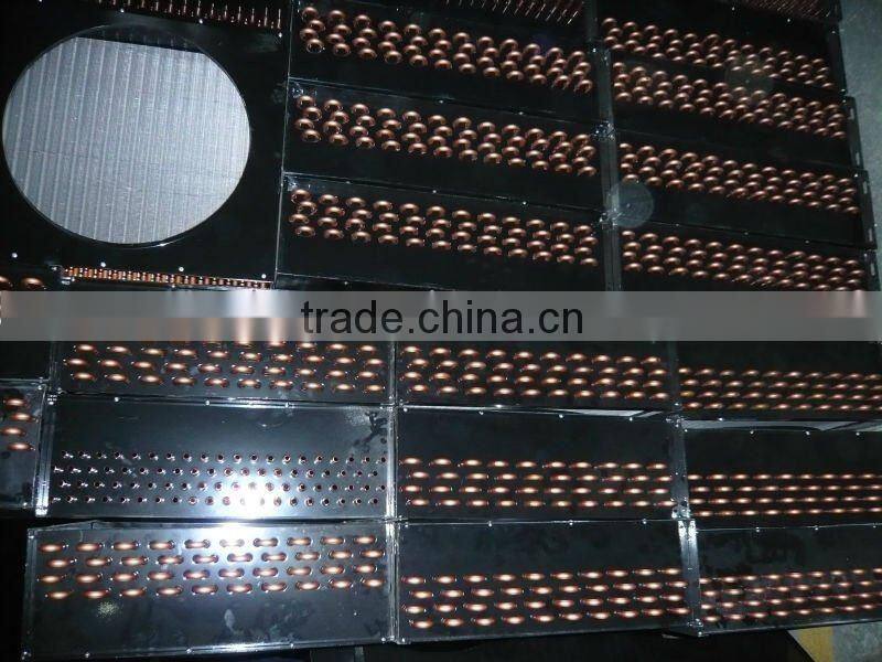 Air-cooled refrigeration condenser