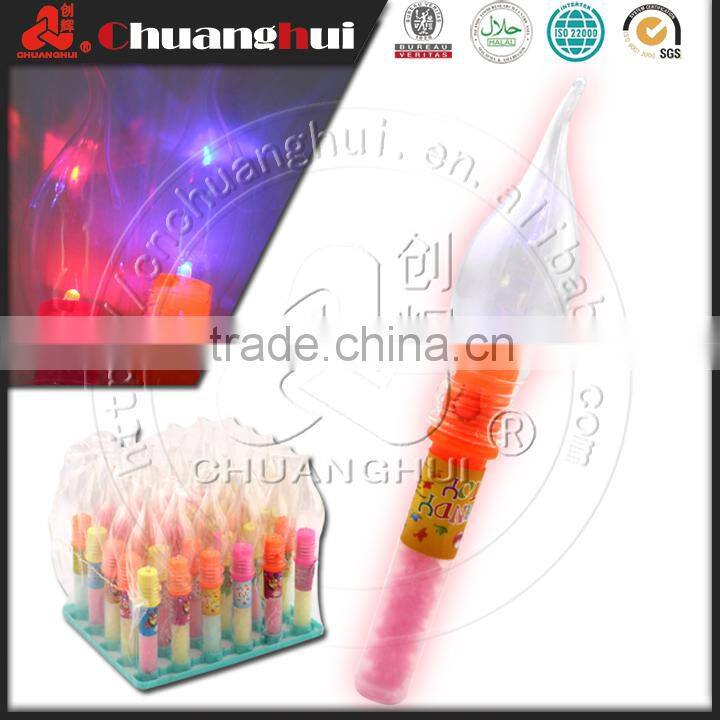 Lighting Bulb Toy Candy / Star Candy Toy Light Bulb