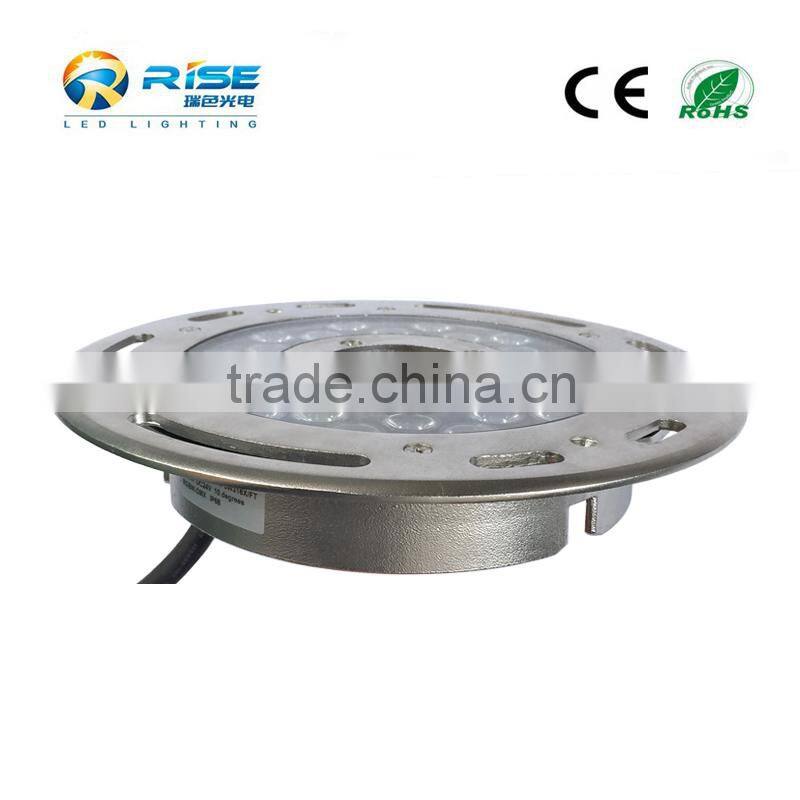 316 stainless steel IP68 DMX512 controllable RGBW 4IN1 Cree led led underwater fountain light