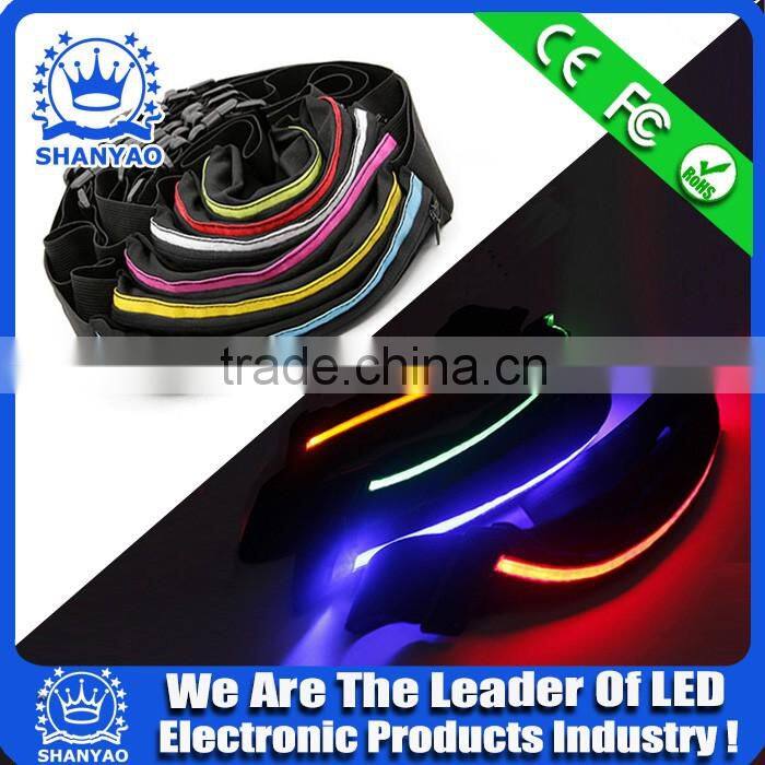 2016 New TPU Waist Pack With LED Lights