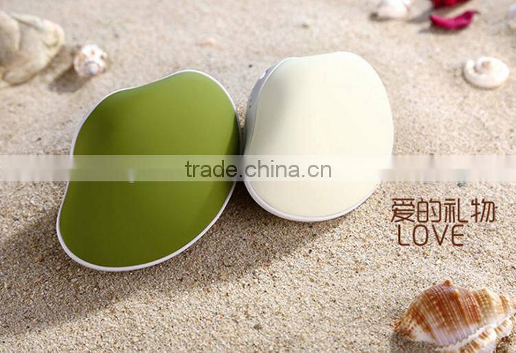 Multifunctional Mobile Phone Portable Seashell Shape Hand Warmer 4000mah Power Bank External Battery Pack Charger