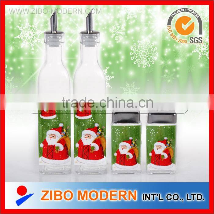 oil vinegar salt pepper set