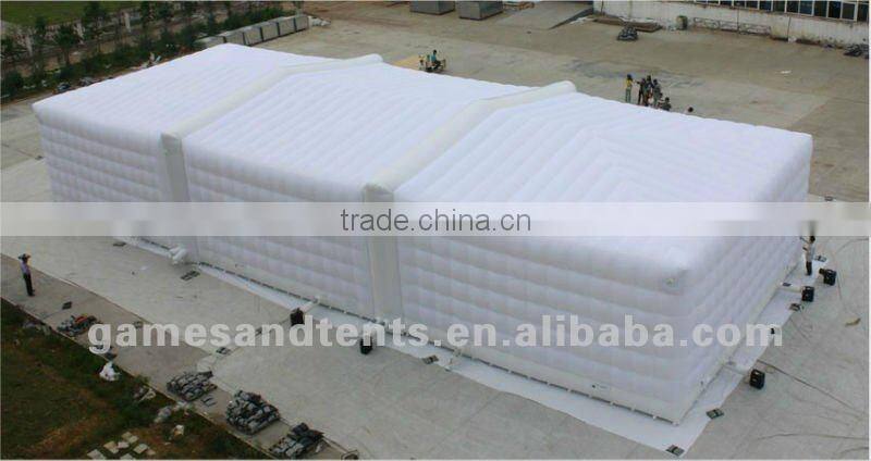 Big inflatable tent white color for weddings F4066