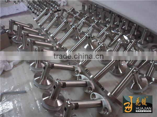 Quality 15 years of experience of strength assurance stainless steel glass awning canopy fitting