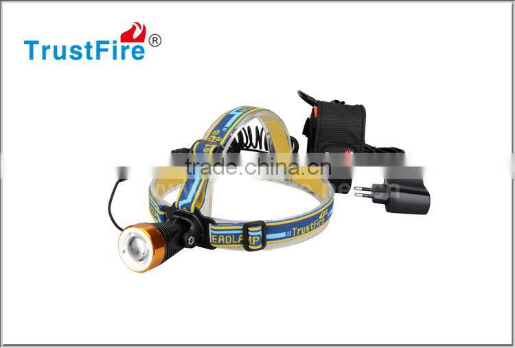 2016 Trustfire new design 3868-H6 cree led lamp zoom rechargeable headlamp 400 lumens cree led headlight