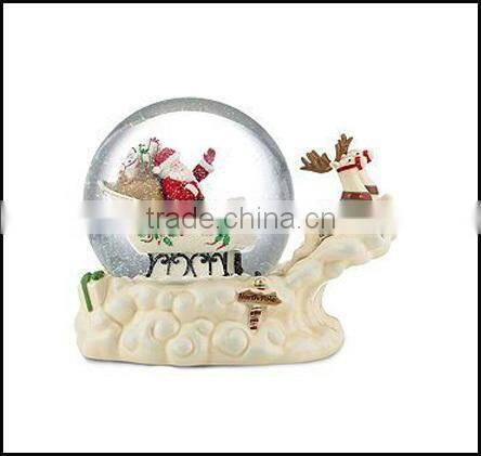 2015 hot souvenir fairy angel resin snowglobe