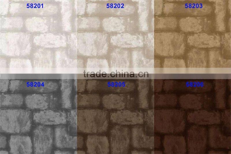 Home decoration wall paper from dongguang wallpapers manufacturer