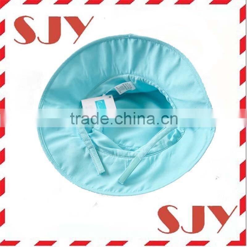 Custom Embroidery Unisex Toddle Kid UPF 50+ Cotton Bucket Sun Hats