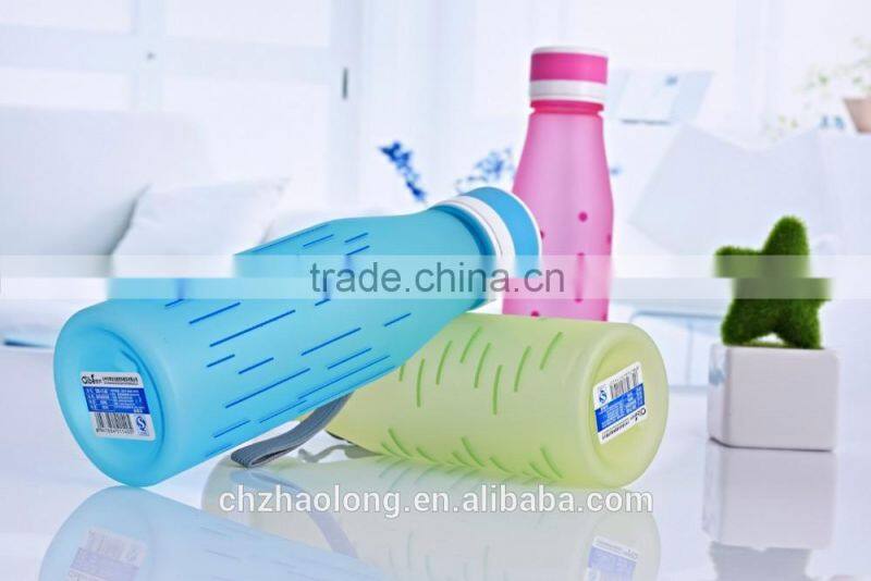 550ml cheap creative plastic water bottle for outdoor sports