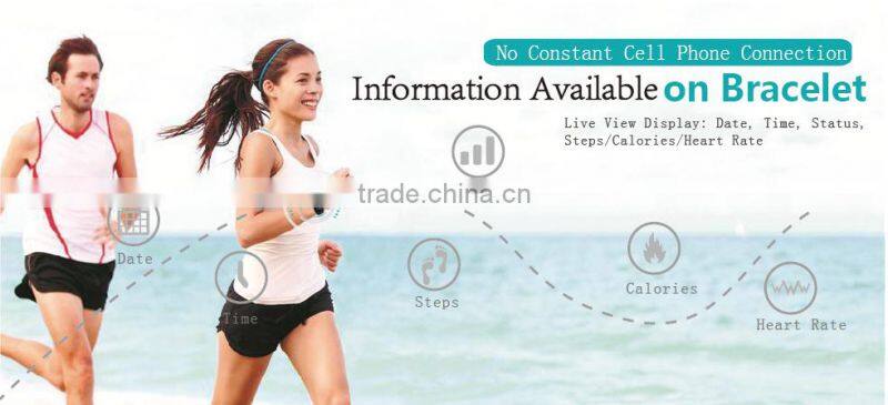 hot 2015 health bracelet/health smart bracelet