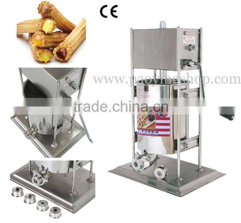 (2 in 1) Commercial Use Manual Spanish 10L Churro Machine + 1L Churros Filling Machine