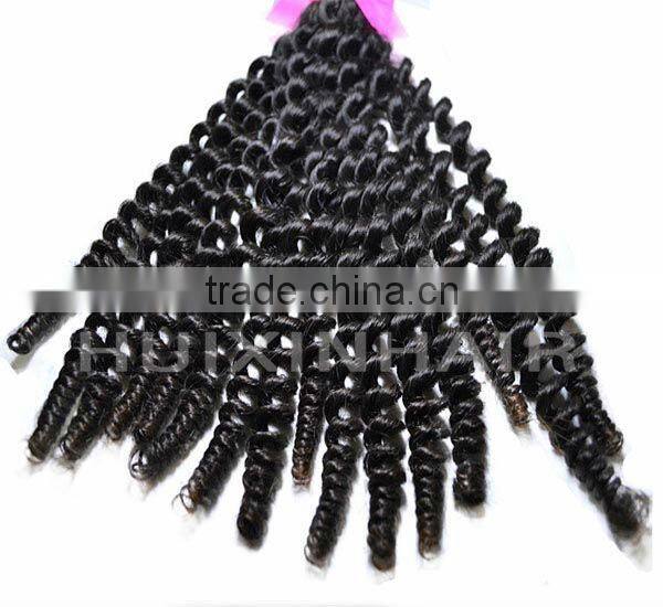 natural black cheap virgin malaysian spiral wave virgin malaysian hair
