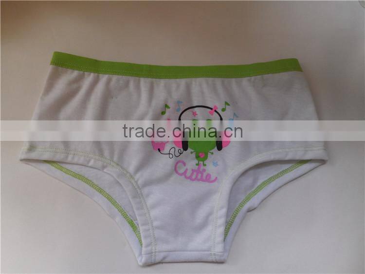 Best quality new design child cotton panty sexy children underwear