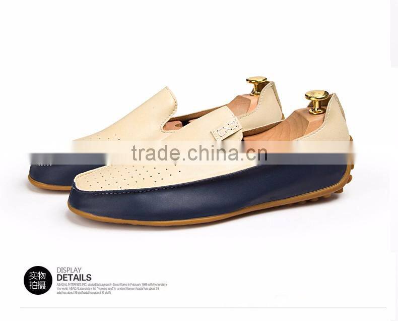 2016 new type of men genuine leather shoes