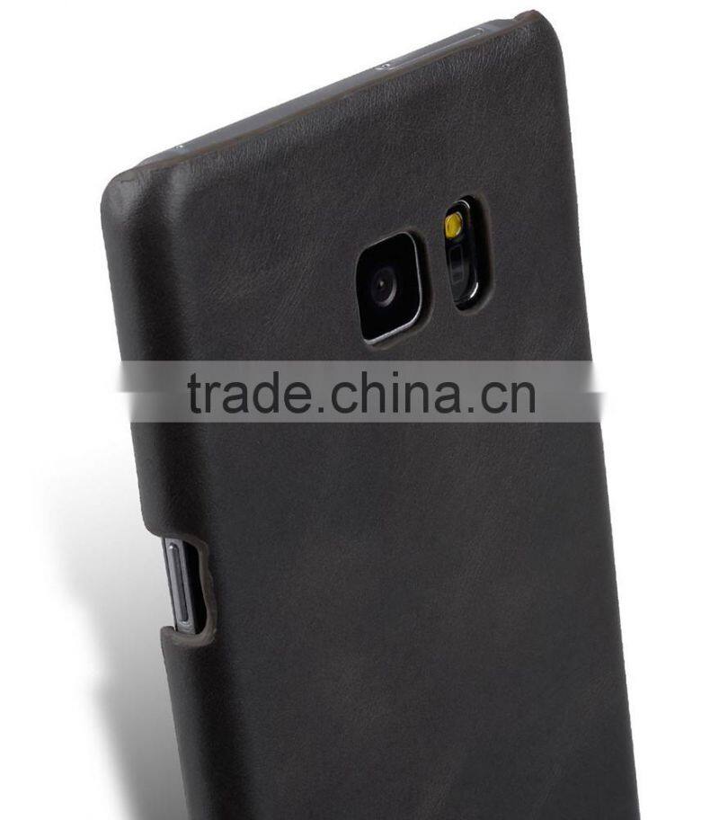 Snap Cover Mobile Phone Case Premium Leather Case for Samsung Galaxy Note 7