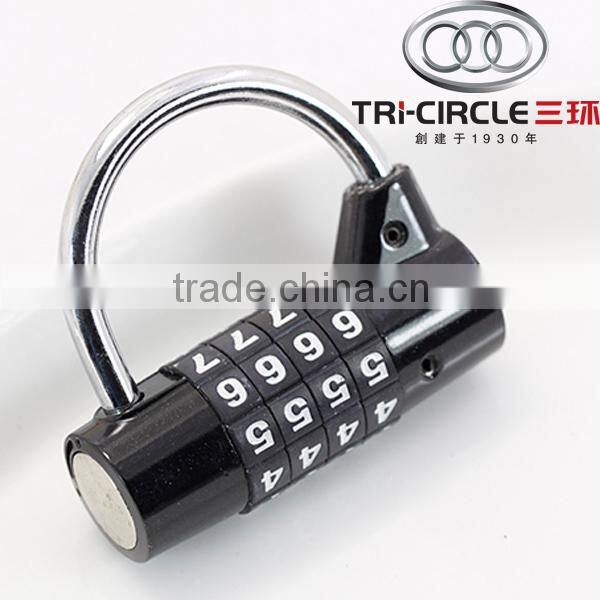 High Quality Tri-Circle Zinc Alloy Combination Padlock DA40