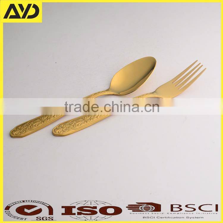 24 Pcs Stainless Steel Cutlery Set with Contemporary Style