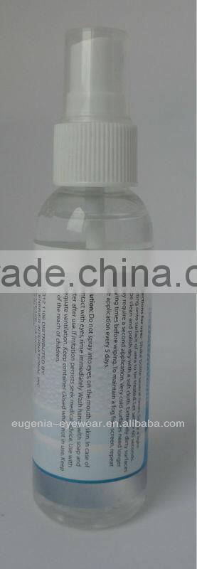 antifog spray cleaner