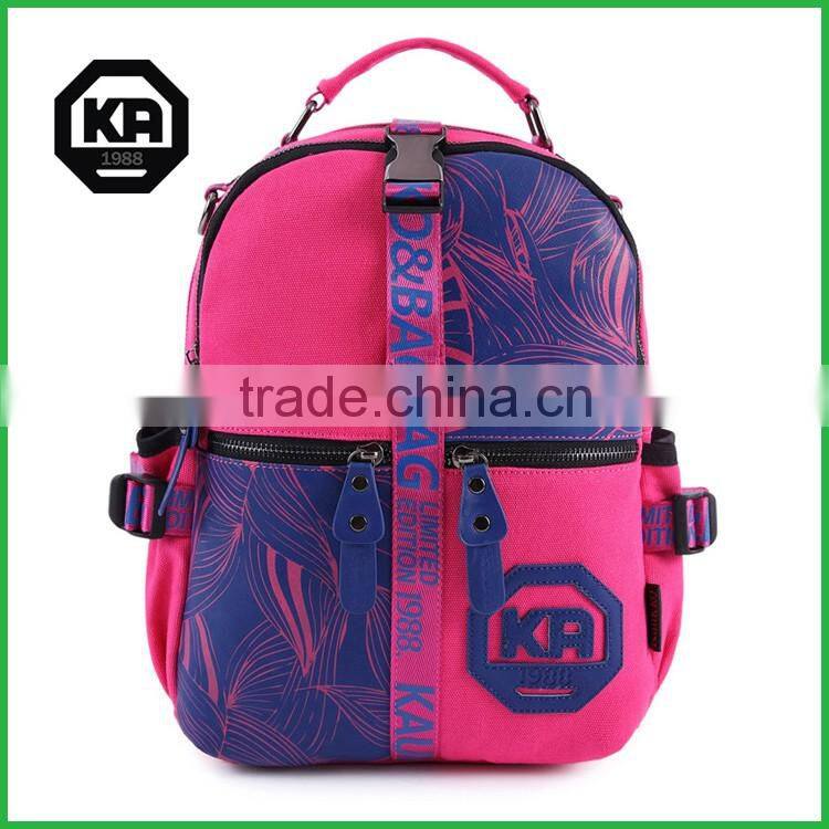 High Quality Cute Canvas Kids Back Pack Bags For Kids School