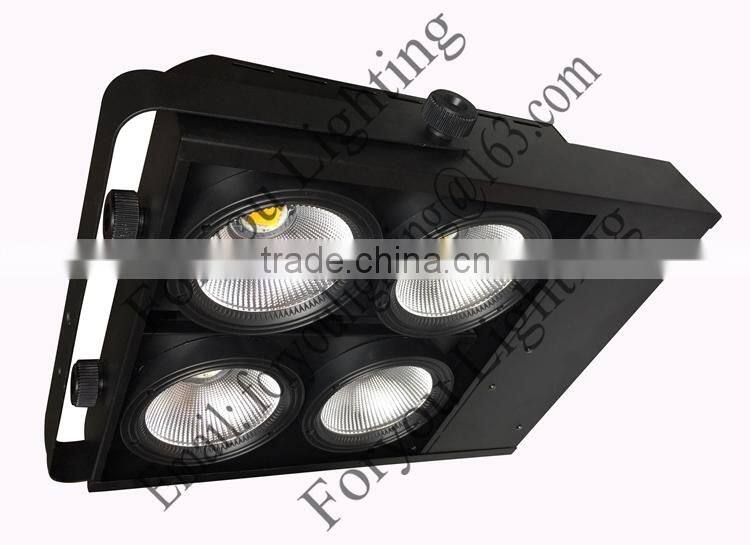 3-Year Warranty Pro Stage Disco DJ 4*100W RGBWA+UV 6IN1 COB 4 Eye LED Blinder Light