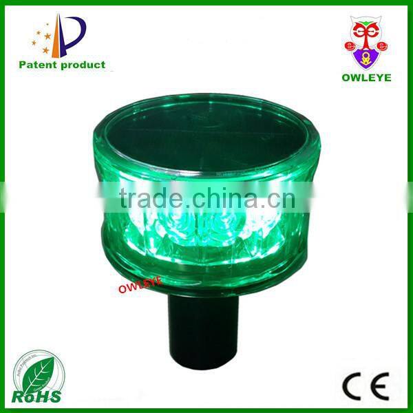 12led tower obstruction solar light warning