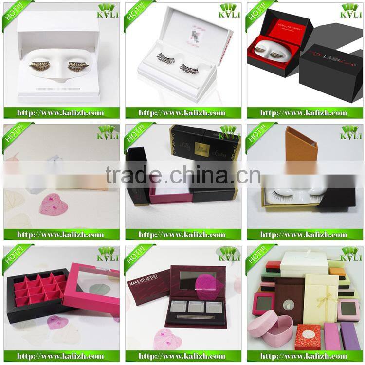 New mold safety eva inlay black cardboard knife packaging box