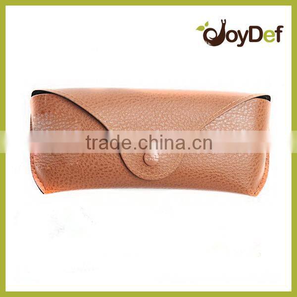 PU Material 2016 cheap leather sunglasses hard case wholesale