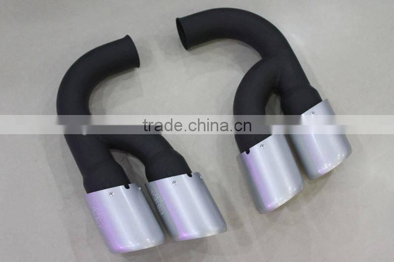 Exhaust Muffler Exhaust pipe For Porsche Cayenne 2011+ 4X4 auto accessories