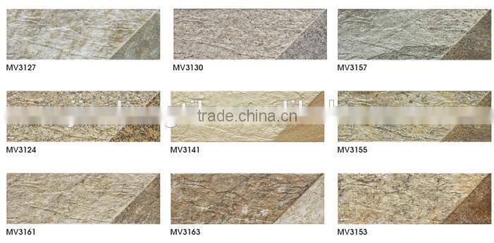 100x300mm MV3157 interlocking pattern front cladding wall tile