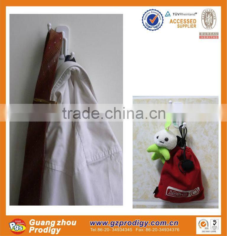 hot selling self-adhesive plastic hook series removable plastic hook