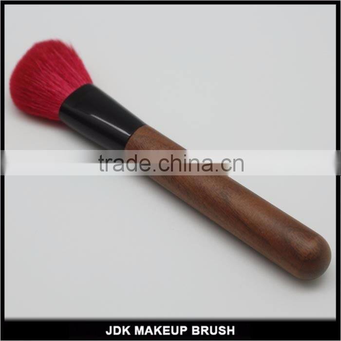 Synthetic Hair Wooden Makeup Powder Blush Brush Professional Make Up Brush Large Cosmetics Makeup Brushes Foundation Makeup tool