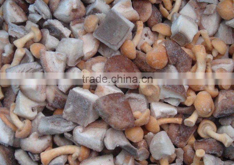 IQF Frozen Shiitake Mushroom Whole/Cuts/Slices