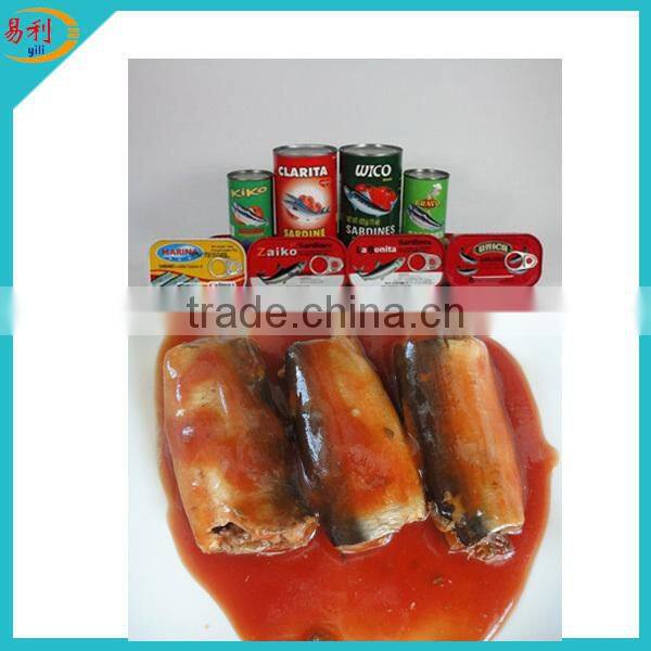 Canned sardine in tin with wholesale price