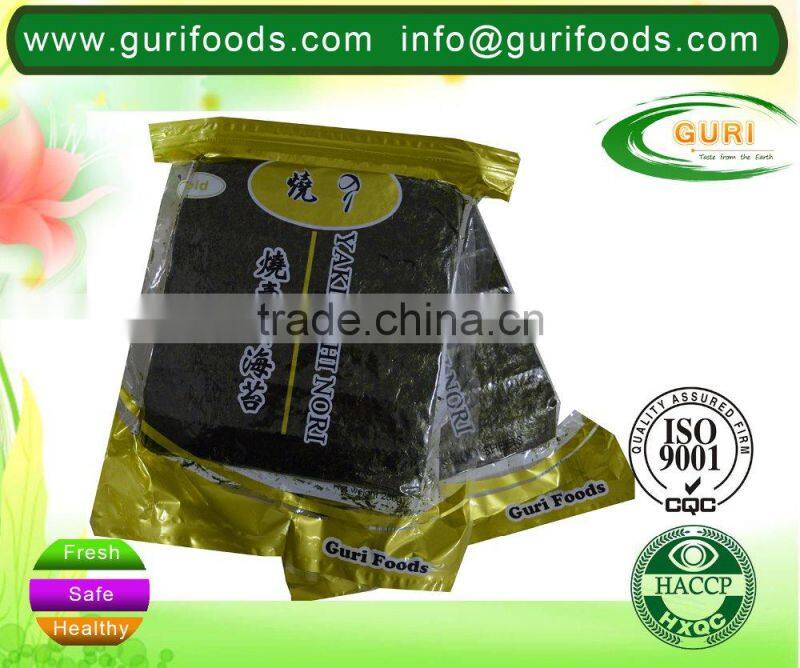 China Dried Seaweed Sushi Nori 100sheets