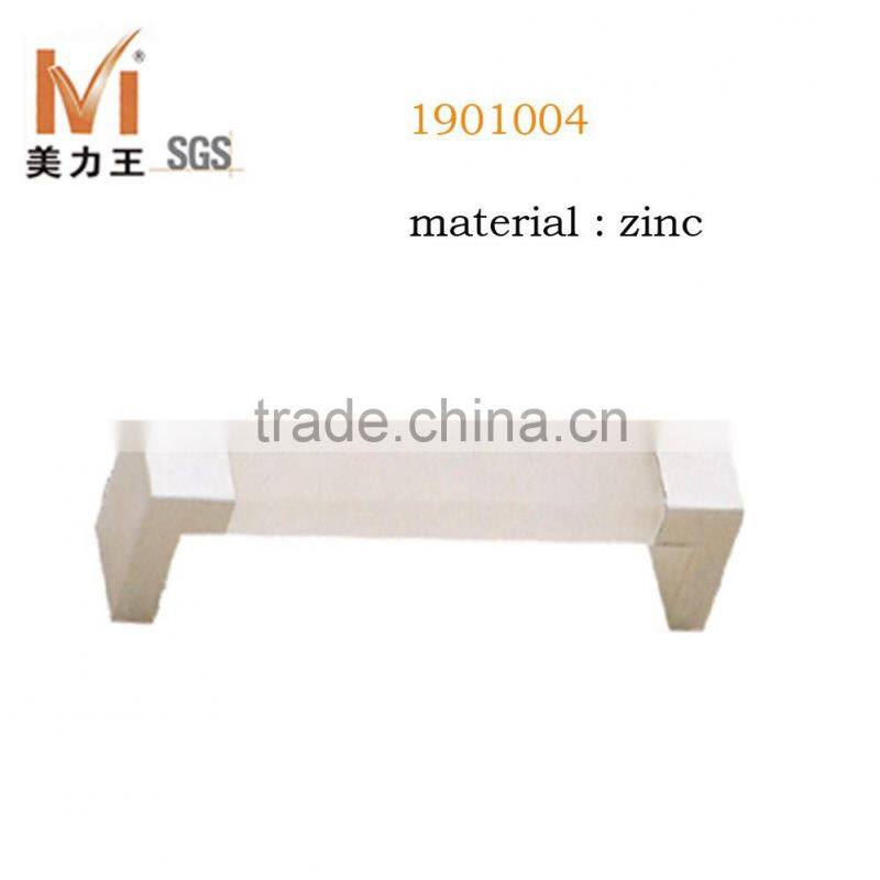 furniture white color zinc pull handles for door