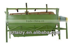 Flat die extrusion pellet making machine with polish machine