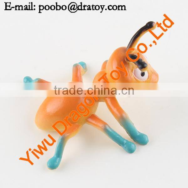 Funny kinds of kids plastic cartoon toy insect set series