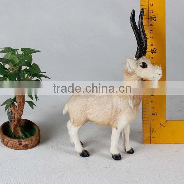 Cheap looks like live sheep fur animal figurines for sale