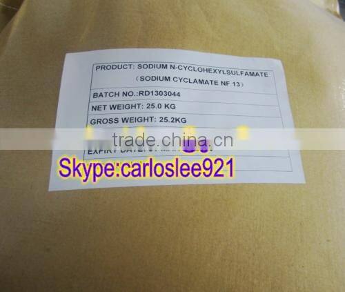 Sweeteners sodium cyclamate NF 13 food grade