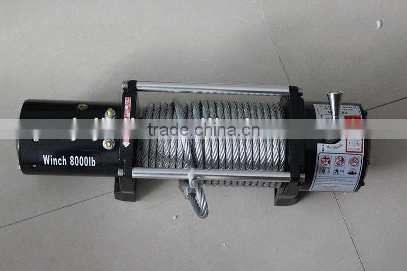 12V 8000LB Electric Winch,SUV winch,truck winch