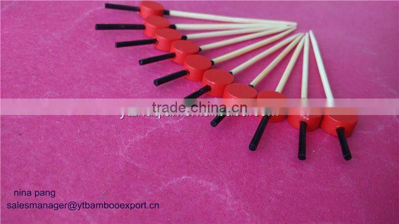 Bamboo fruit fork cocktail forks wedding gift with good quality