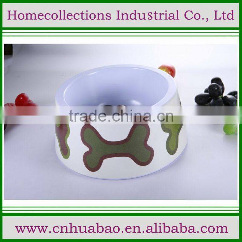 2016 Convenient and healthy pet bowls plastic dog feeder, double pet cat feeding dishes