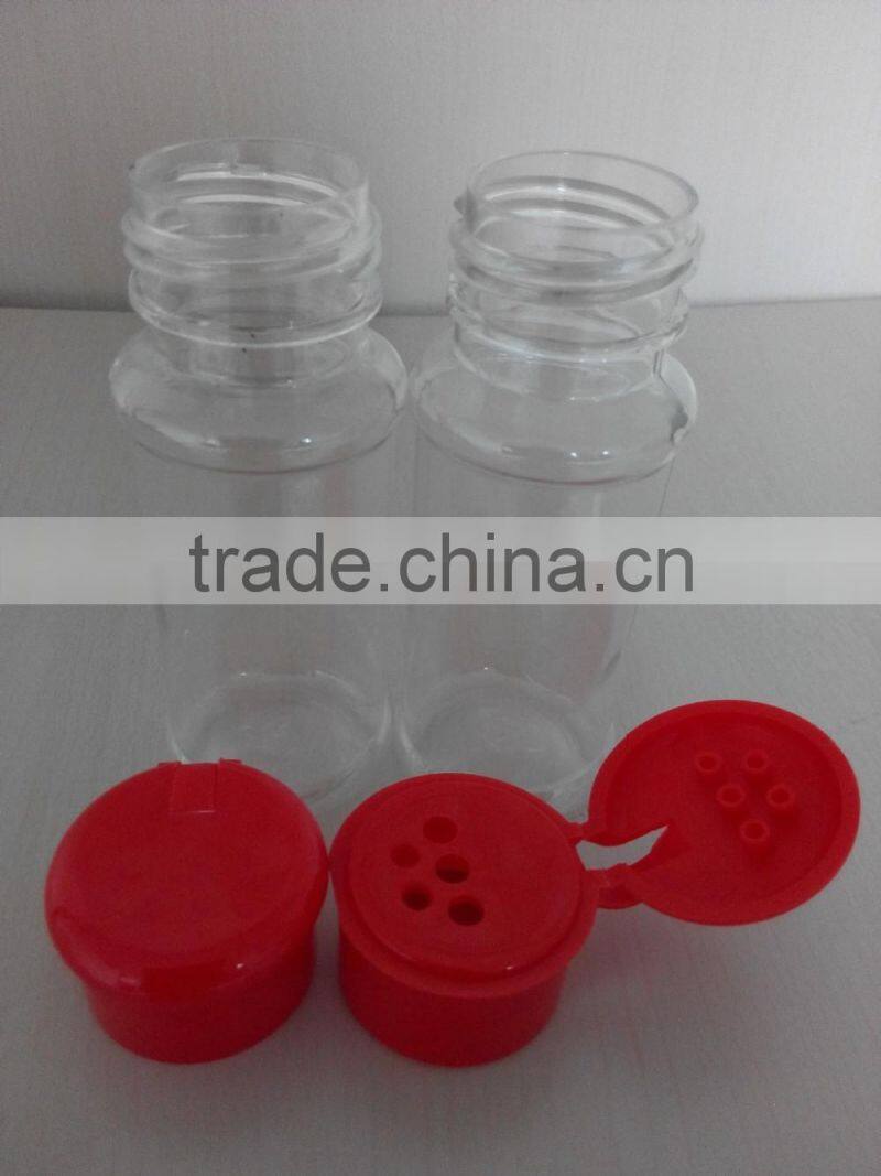 100ml pet spice bottle /pepper shaker bottle for wholesales