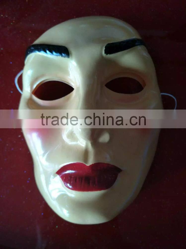 2017 New Shinny Plastic Drama Masquerade Party mask