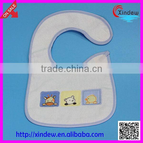 cotton terry bib