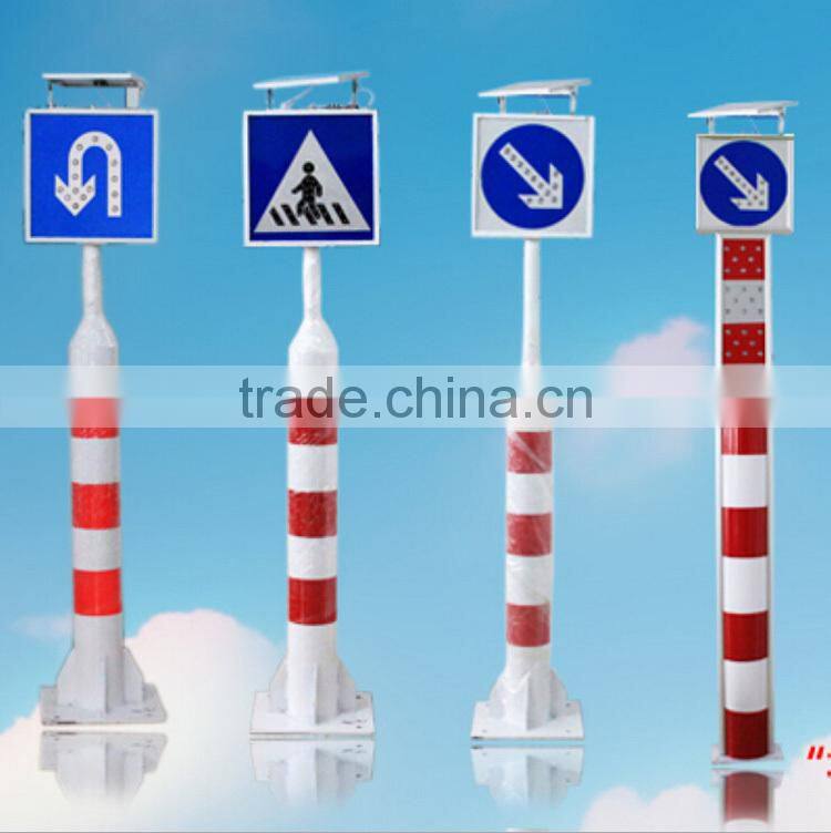 Aluminum Solar LED Road Construction Sign