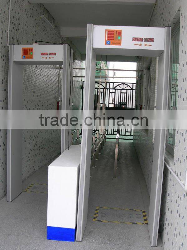 doorframe walkthrough human body security detector